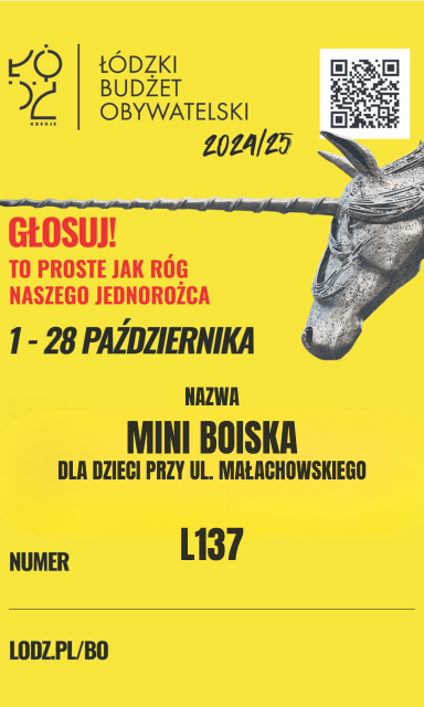 Mini boiska dla dzieci przy ul. Małachowskiego