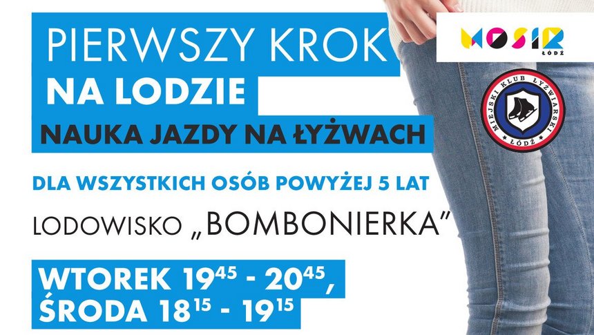 pierwszy krok na lodzie